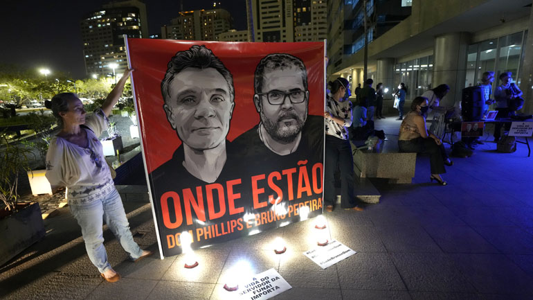 Βραζιλία: Ανακρίνεται και τρίτος ύποπτος για τη δολοφονία του Βρετανού δημοσιογράφου και του οδηγού του