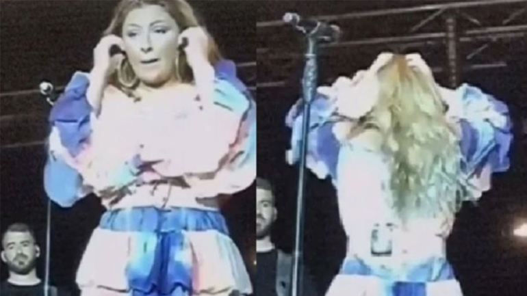 Έλενα Παπαρίζου: Διέκοψε τη συναυλία της όταν ένας άνδρας κατέβασε το παντελόνι του