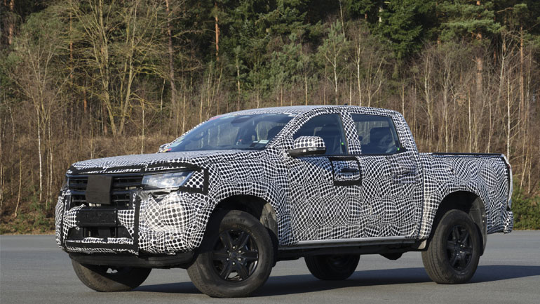 Εντυπωσιάζει η οθόνη στο εσωτερικό του νέου premium pick-up της Volkswagen