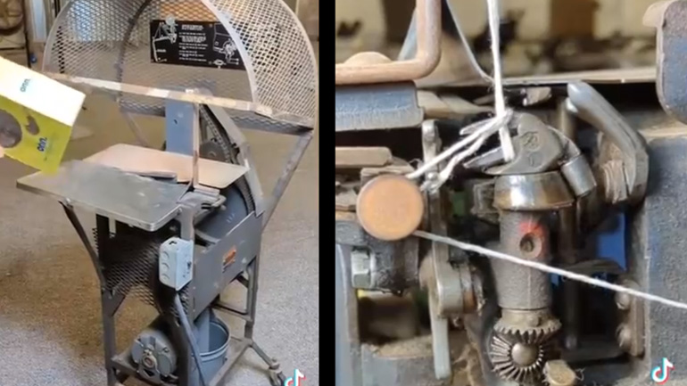 Μηχανή για πακετάρισμα του 1963