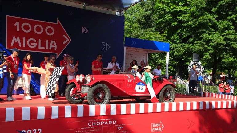 H Alfa Romeo κατακτά για ακόμη μια φορά την πρώτη θέση στον ιστορικό αγώνα 1000 Miglia