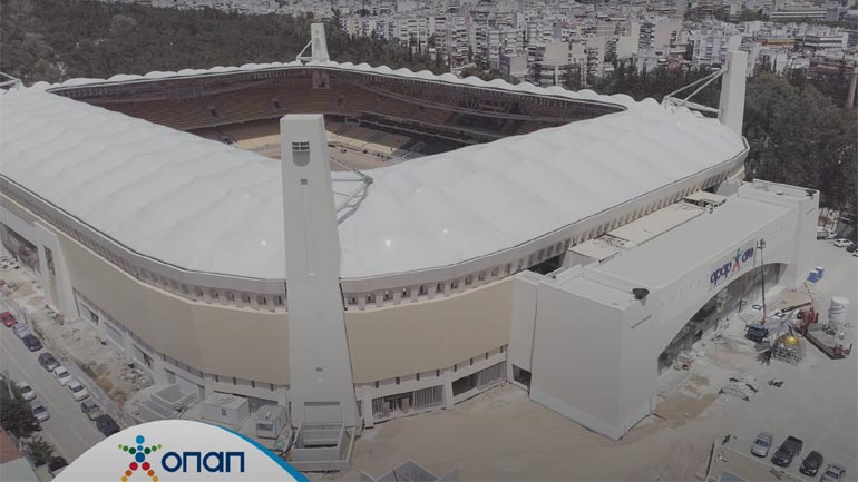Στην τελική ευθεία οι εργασίες της OPAP ARENA