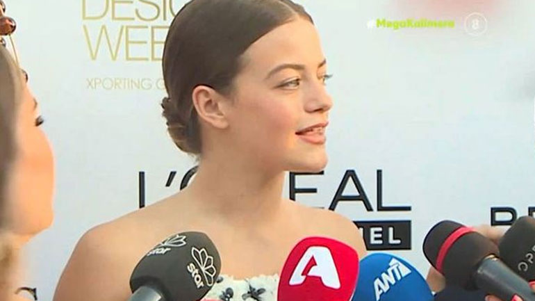 Γαία Μερκούρη: Η αμηχανία της on camera όταν ρωτήθηκε για τη σχέση της με τον Άγγελο Λάτσιο