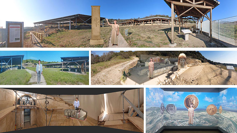 Ψηφιακή ξενάγηση στην αρχαία Αμφίπολη από την Ιώκλεια και την Ανδρονίκη