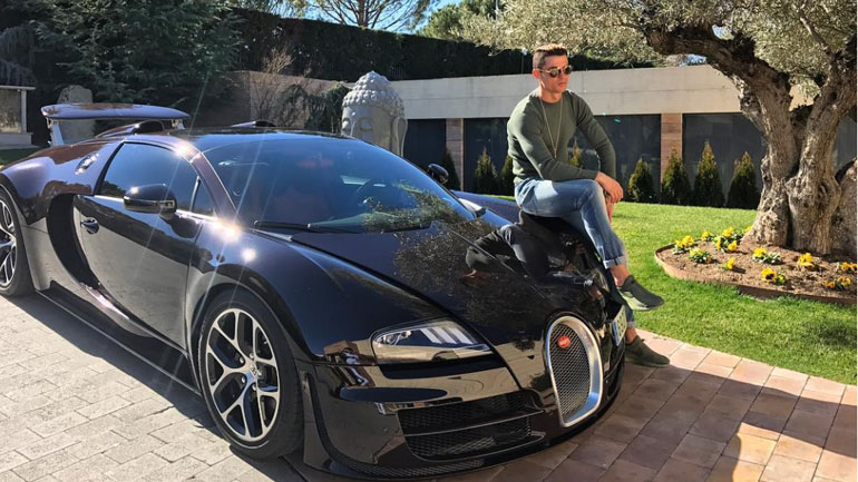 Ο bodyguard του Cristiano Ronaldo τράκαρε σε μάντρα την Bugatti Veyron αξίας 1,9 εκατ. ευρώ