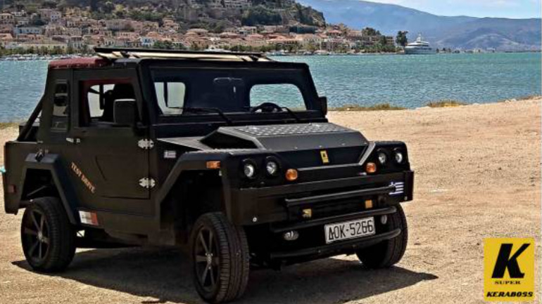 Keraboss Super K: Αυτό είναι το πρώτο ελληνικό αυτοκίνητο εγκεκριμένο από το κράτος