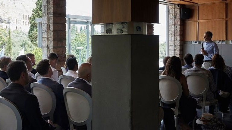 Γεύμα Κ. Μητσοτάκη με CEOs του Young Presidents’ Organization