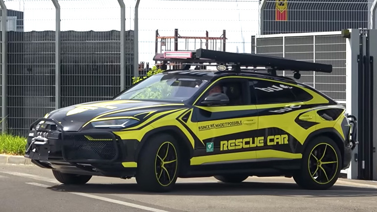 Μία Lamborghini Urus έτοιμη να σώσει ζωές