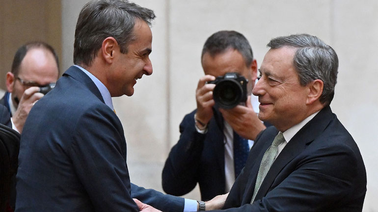 Μητσοτάκης και Ντράγκι θα θέσουν εκ νέου το αίτημα για πλαφόν στο φυσικό αέριο