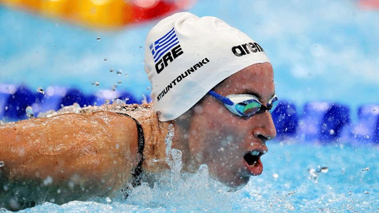 Κολύμβηση: Στους ημιτελικούς των 50μ. πεταλούδα η Ντουντουνάκη