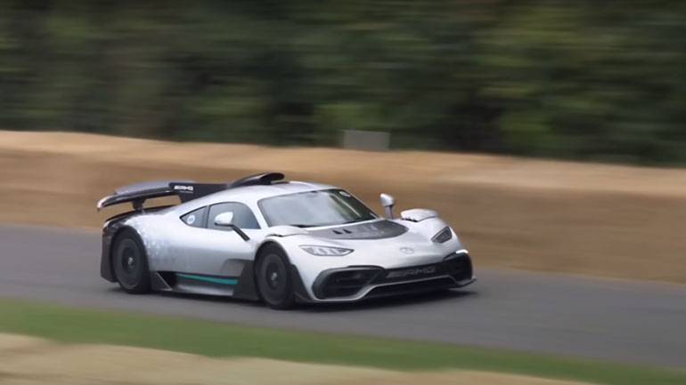 Δείτε και κυρίως ακούστε για πρώτη φορά τη Mercedes AMG ONE με τα 1.063 άλογα στο Goodwood