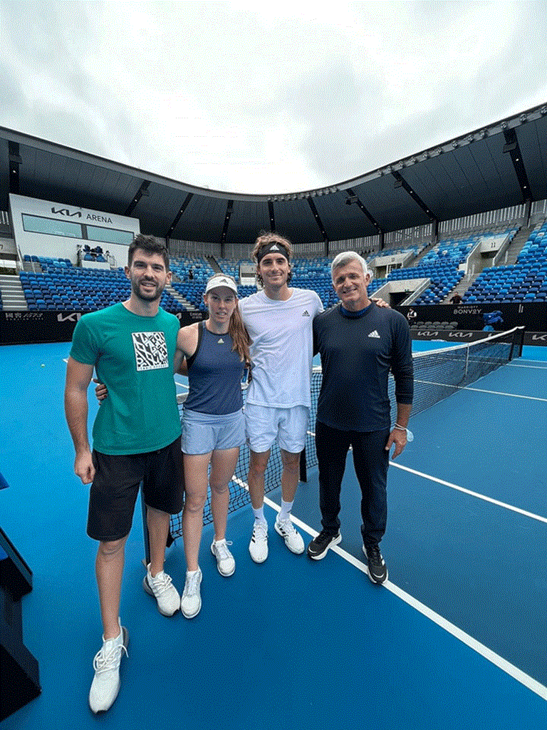 Δημήτρης Παπαμιχαήλ, Δέσποινα Παπαμιχαήλ, Στέφανος Τσιτσιπάς, Απόστολος Τσιτσιπάς