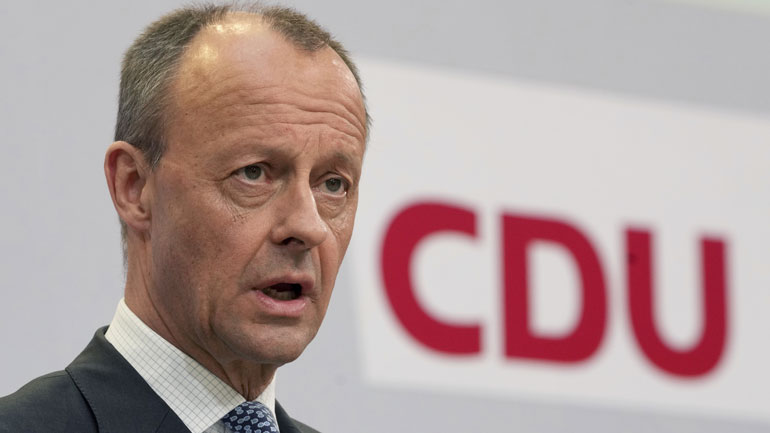 Γερμανία: Ο αρχηγός του CDU στηρίζει την Ελλάδα και καταδικάζει τους επιθετικούς τόνους της Τουρκίας