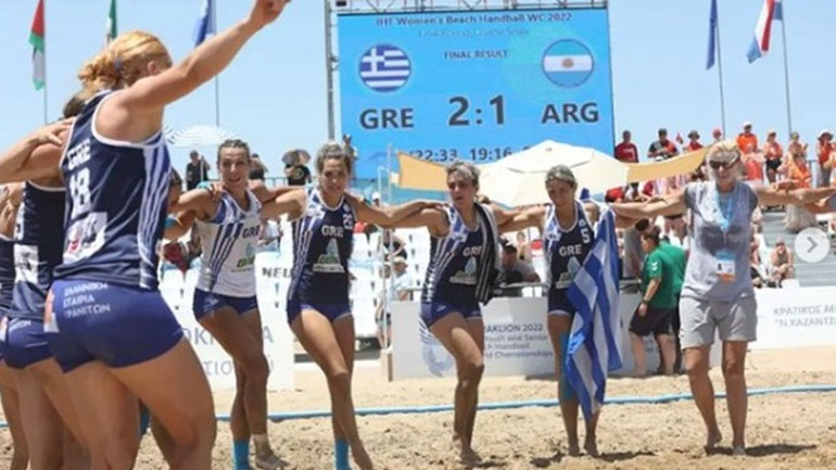 Παγκόσμιο πρωτάθλημα Beach handball: Στις «4» του κόσμου οι εθνικές Γυναικών και Ανδρών!