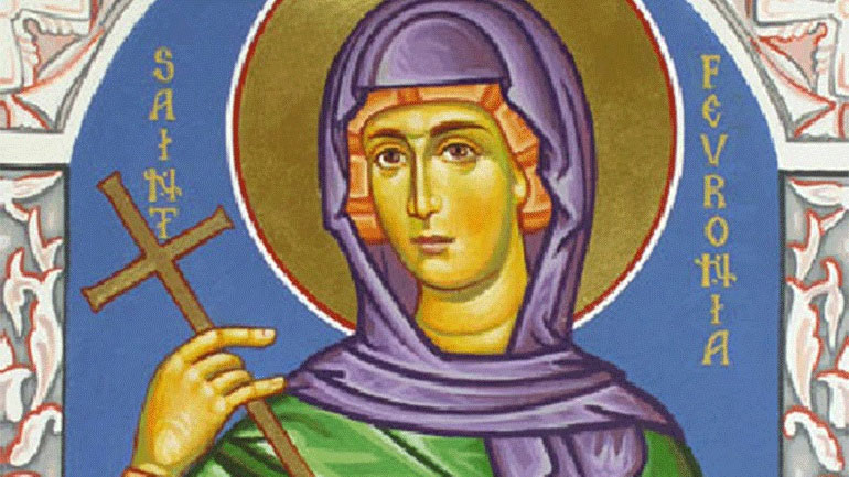Ποια ήταν η Αγία Φεβρωνία που τιμάται σήμερα