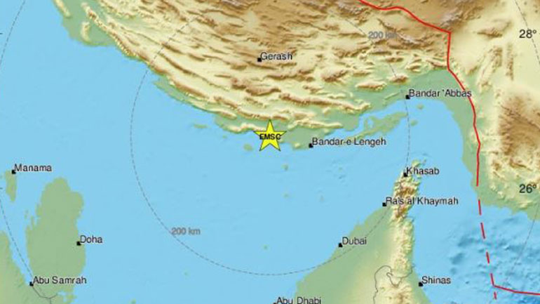 Σεισμός 5,5 Ρίχτερ στο Ιράν