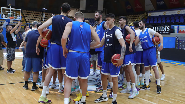 Μπάσκετ: Η αποστολή της Εθνικής ανδρών για το ματς με τη Μεγάλη Βρετανία