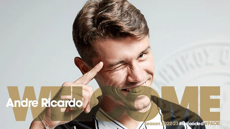 ΠΑΟΚ: Στα «ασπρόμαυρα» ο Αντρέ Ρικάρντο