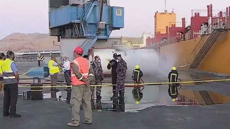 Ιορδανία: Δέκα νεκροί και 251 τραυματίες από διαρροή αερίου χλωρίου στο λιμάνι της Άκαμπα