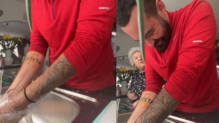 Ρίξε λίγο σαπούνι, το χέρι μου κόλλησε στο ποτήρι!