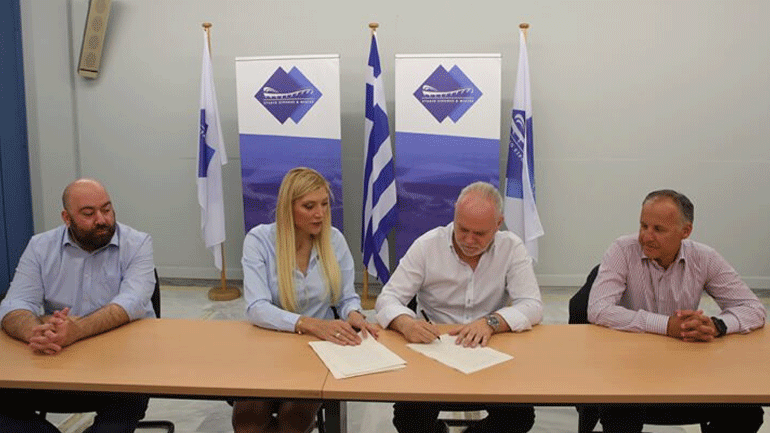 Υπογράφηκε η σύμβαση μίσθωσης έκτασης στο ΣΕΦ για την κατασκευή του κολυμβητηρίου του Ολυμπιακού