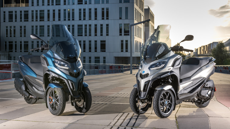 Ντεμπούτο του Piaggio MP3 στην Πόλη του Φωτός