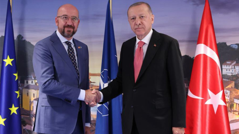 Μισέλ σε Ερντογάν: Οι διαφορές στην Αν. Μεσόγειο μπορούν να επιλυθούν μόνο ειρηνικά