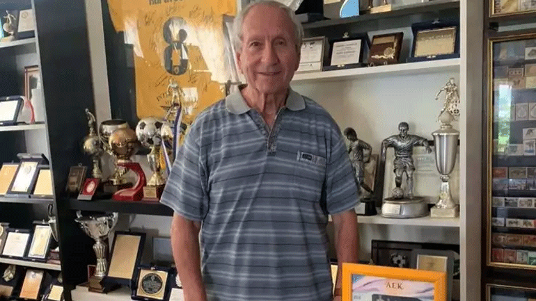 ΑΕΚ: Ο Καραφέσκος πρόεδρος του συνδέσμου παλαιμάχων