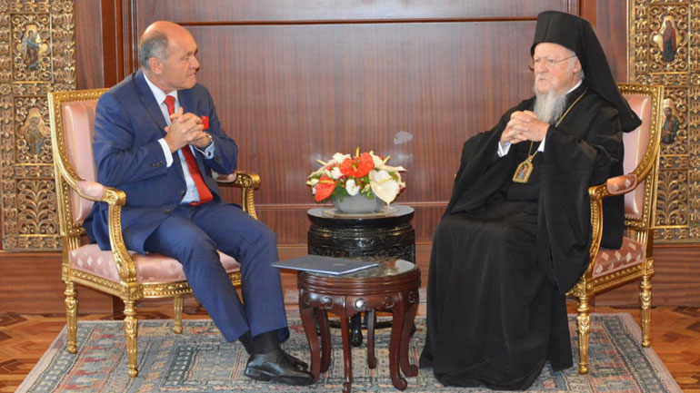 Το Οικουμενικό Πατριαρχείο επισκέφθηκε ο πρόεδρος της Εθνοσυνέλευσης της Αυστρίας