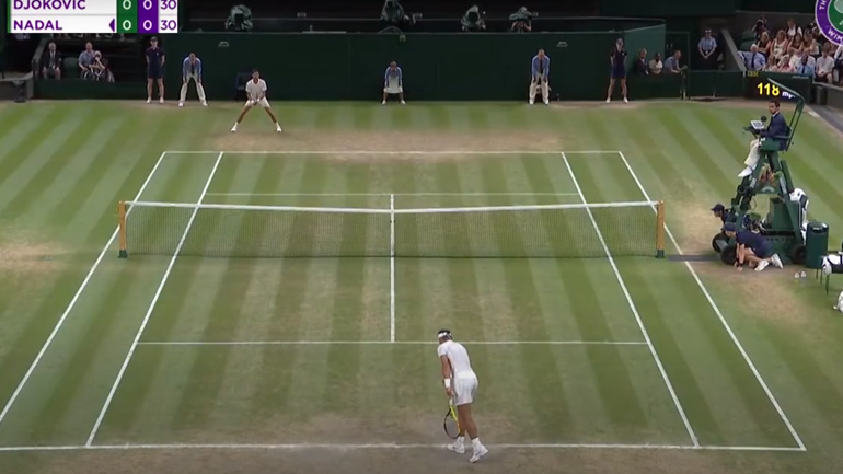 Ο Ραφαέλ Ναδάλ εκτελεί το πιο αργό σερβίς στην ιστορία του τένις