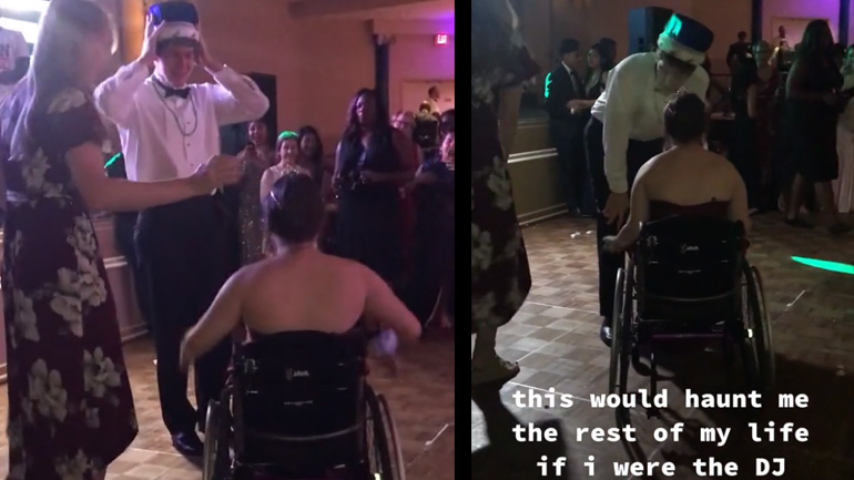 Η γκάφα του DJ κατά τη διάρκεια ενός χορού