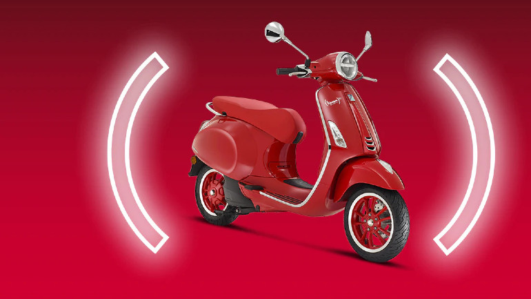Η Vespa Elettrica RED στον αγώνα κατά της πανδημίας