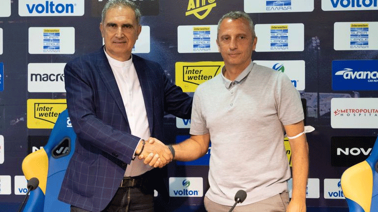 Μεταξάς: «Θέλω να δω μία ομάδα με νοοτροπία μαχητή, να δίνει 100% σε κάθε ματς»