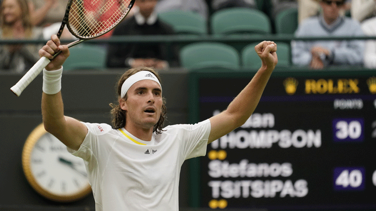 Τσιτσιπάς: «Ήταν ένας υπέροχος αγώνας, μεγάλος αντίπαλος ο Νικ στο χόρτο»