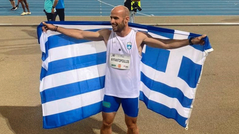 Μεσογειακοί Αγώνες: «Χάλκινος» στα 100μ. ο Νυφαντόπουλος
