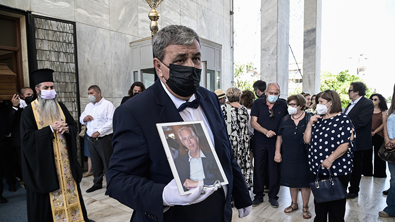 Το  τελευταίο αντίο στον Κωνσταντίνο Τζούμα