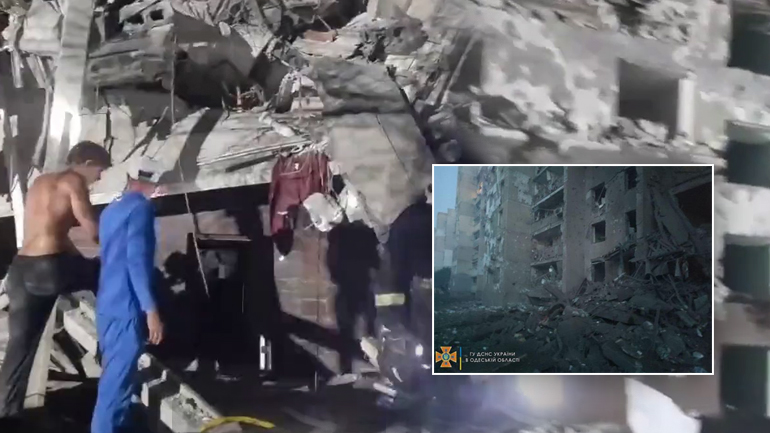 Πολύνεκρο ρωσικό χτύπημα στην Οδησσό