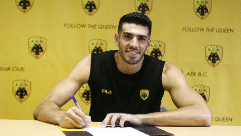 Μπάσκετ: Νέο συμβόλαιο με την ΑΕΚ ο Φιλιππάκος