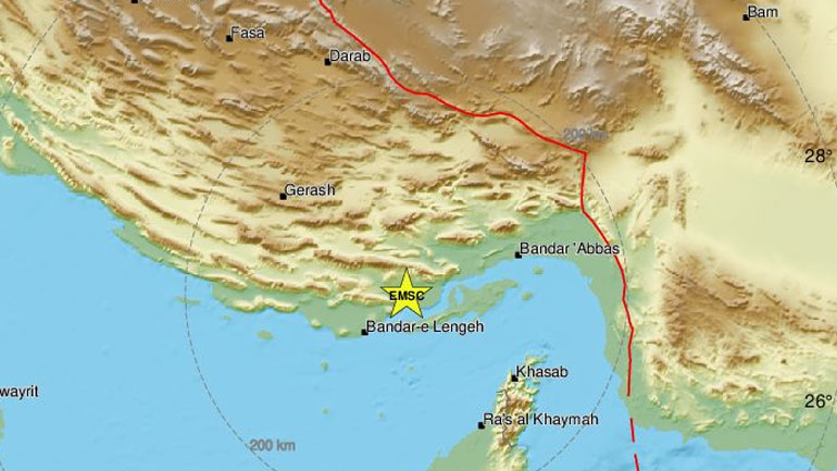 Σεισμική δόνηση 6 Ρίχτερ στο Ιράν