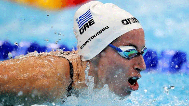 Μεσογειακοί Αγώνες: Χρυσό μετάλλιο η Ντουντουνάκη στα 50μ. πεταλούδα