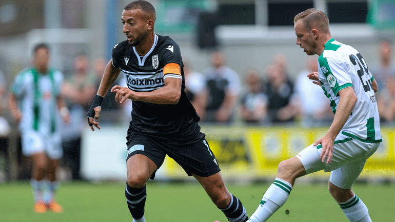 Ήττα για τον ΠΑΟΚ στην Ολλανδία, 2-1 η Χρόνινχεν