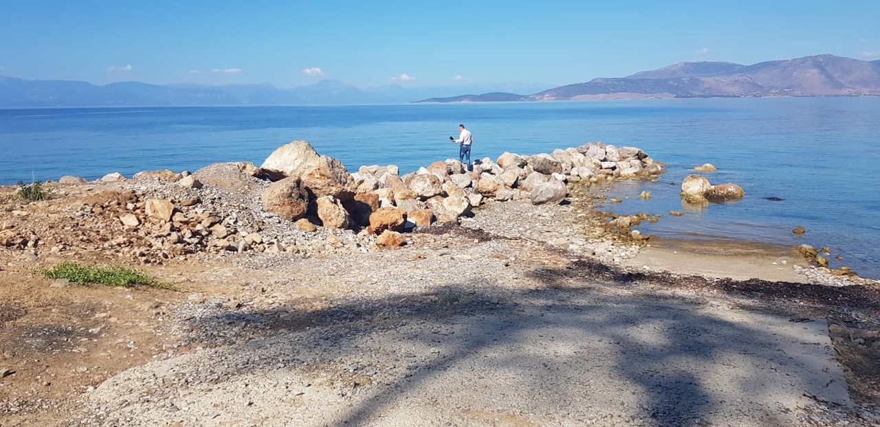 Ο Χάρης Μαρκάτος στο σημείο όπου έγινε ένα μεγάλο περιβαλλοντικό έγκλημα 