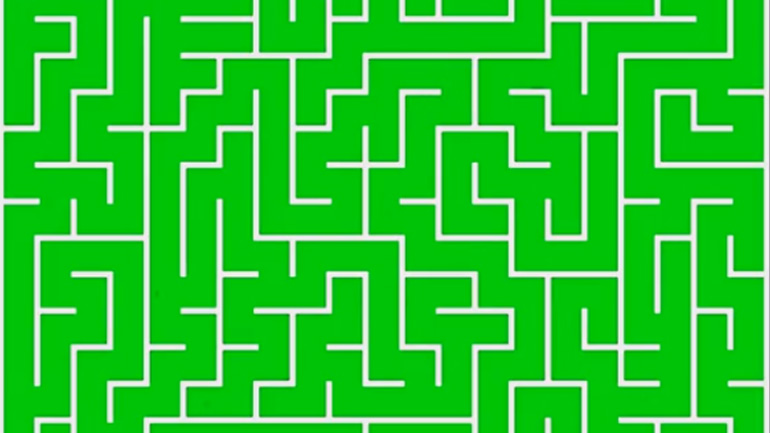 Υγρό σε ένα λαβύρινθο