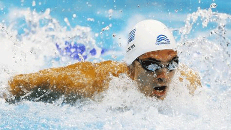 Μεσογειακοί Αγώνες: Ασημένιο μετάλλιο και ατομικό ρεκόρ ο Βαζαίος στα 200μ. πεταλούδα