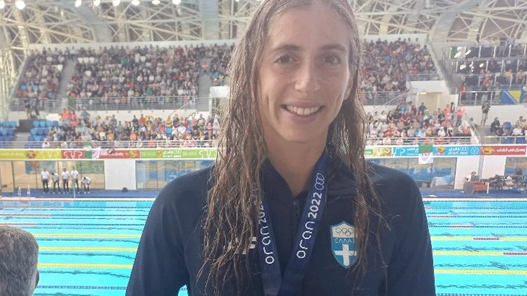 Μεσογειακοί Αγώνες: Ασημένιο μετάλλιο η Ντουντουνάκη στα 100μ. πεταλούδα