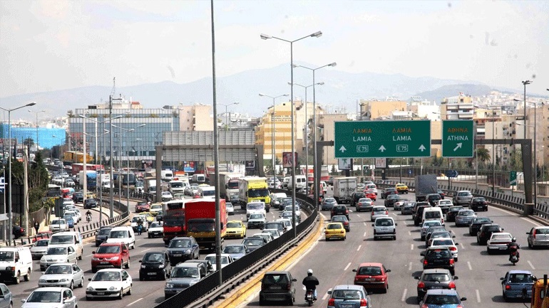 Διακοπή κυκλοφορίας στη Λ. Κηφισού στο ρεύμα προς Πειραιά