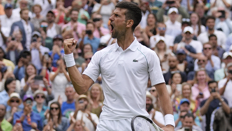 Γουίμπλεντον: Με επική ανατροπή στους ημιτελικούς ο Τζόκοβιτς, 3-2 τον Σίνερ