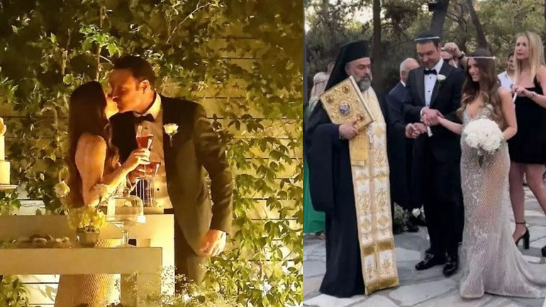 Παντρεύτηκαν η Ιωάννα Σιαμπάνη και ο Τζίμης Σταθοκωστόπουλος