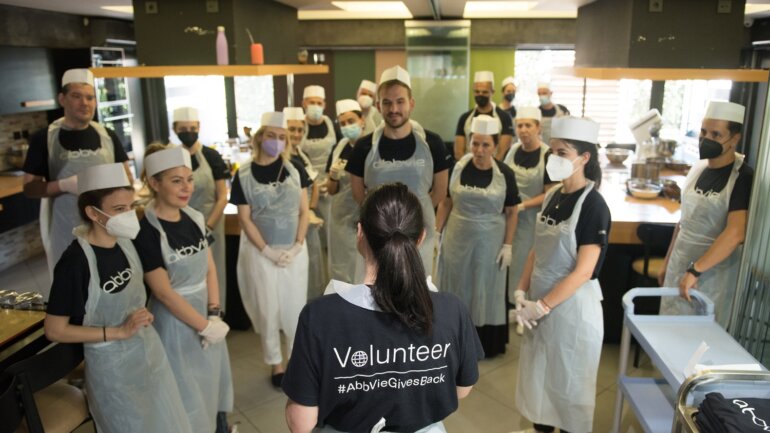 Οι εργαζόμενοι της AbbVie στην Ελλάδα ανταποδίδουν στην κοινωνία  μέσω του εθελοντικού προγράμματος Week of Possibilities