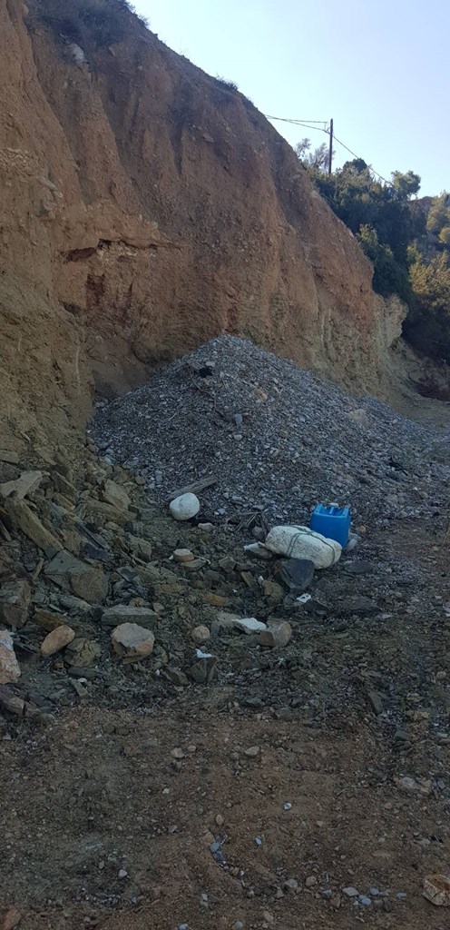 Φανερές οι παρεμβάσεις στο βουνό και στο περιβάλλον 